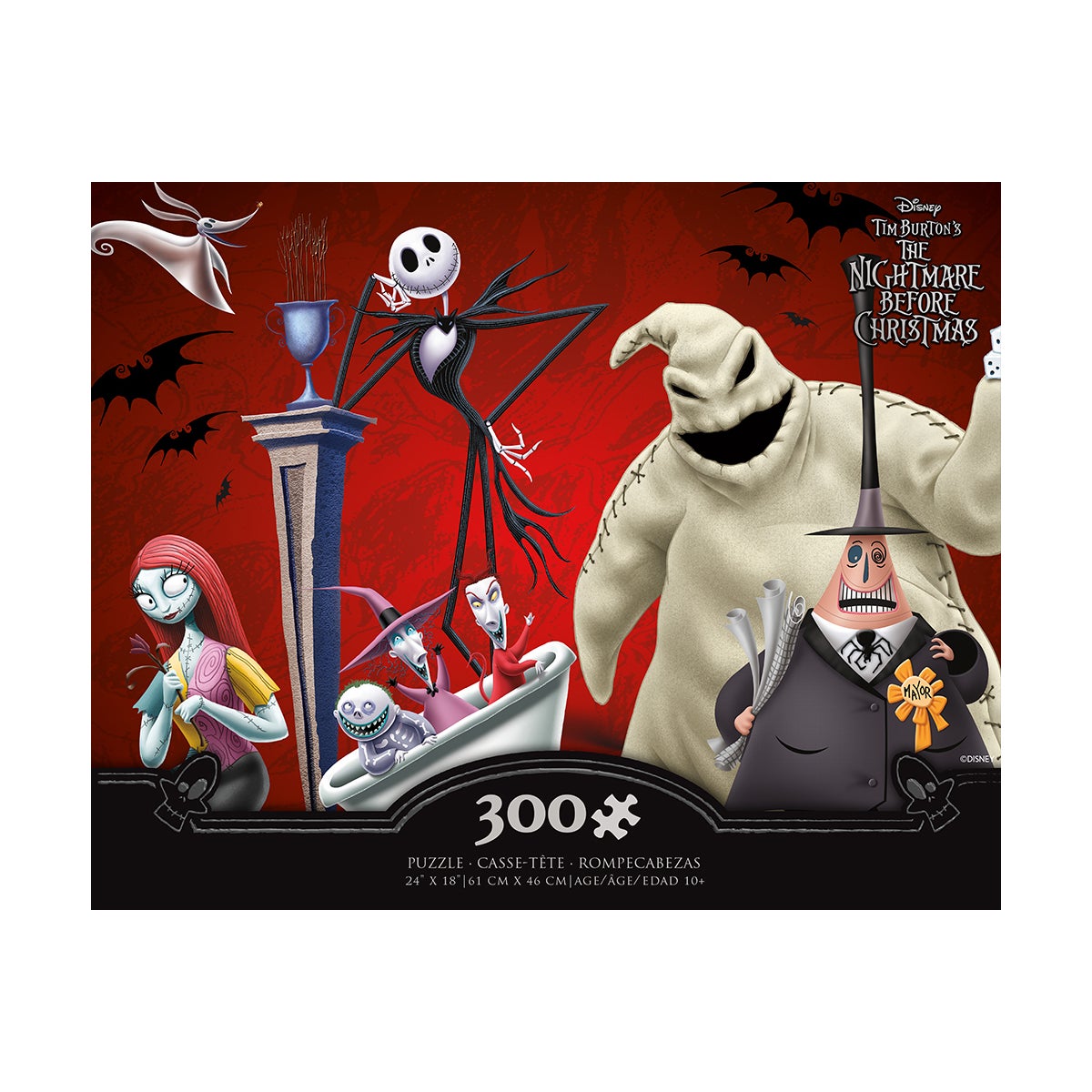 300PC NIGHTMARE BEFORE XMAS ASST (4) BL *HOLIDAY*